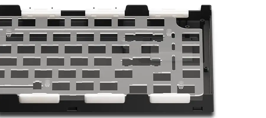 AKKO MOD007B-HE PC Santorini Sakura Pink Magnetic Switch Keyboard - 75%, RGB backlit, USB Type C 8K Hz Polling Rate Rapid Trigger 31 Gasket Mount 1
