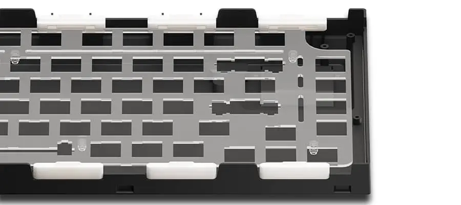AKKO 5075B Plus Dracula Castle Keyboard - 75%, Multi-modes, Gasket mount, Keycap ASA profile, PBT Double-Shot , Hotswap, 3000mah 15 Gasket Mount