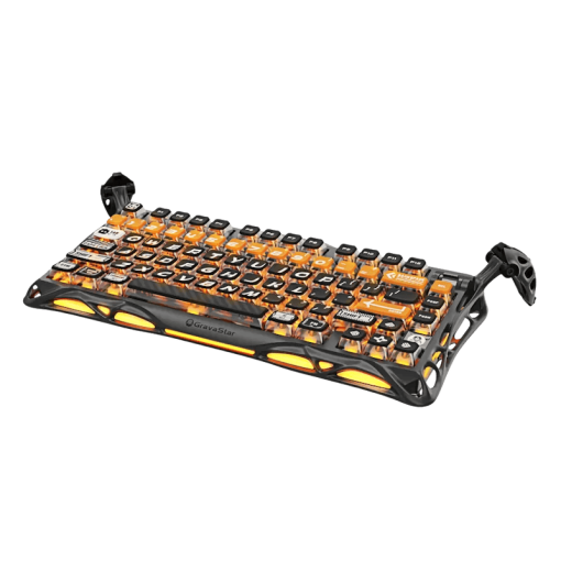 GravaStar Mercury K1 Pro Special Edition - CyberFlare Gaming Keyboard