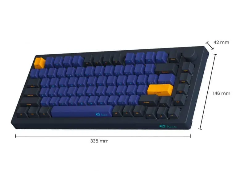 AKKO 5075B Plus Horizon SP Keyboard - 75%, Multi-modes, Gasket mount, RGB, Hotswap 18 Horizon 5075B Plus SP XQ CC 768x554 1