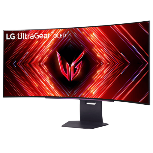 LG Ultragear OLED 45GS95QE-B Curved Gaming Monitor - 45 inch Curved WQHD (3440x1440), 240Hz 0,03ms (GtG), 280nits Gsync Compatible