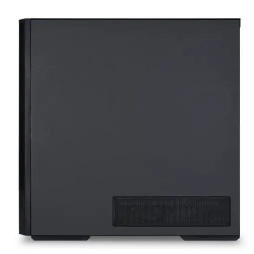 Lian Li LANCOOL 207 Digital Black Case - 6.5" LCD Screen, 2x140mm PWM front, 2x120mm PWM bottom fans pre-Installed