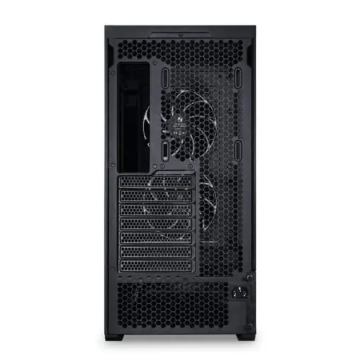 Lian Li LANCOOL 207 Digital Black Case - 6.5" LCD Screen, 2x140mm PWM front, 2x120mm PWM bottom fans pre-Installed