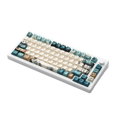AKKO MOD007B-HE PC Joy of Life Keyboard - 75%, RGB backlit, USB Type C 8K Hz Polling Rate Rapid Trigger