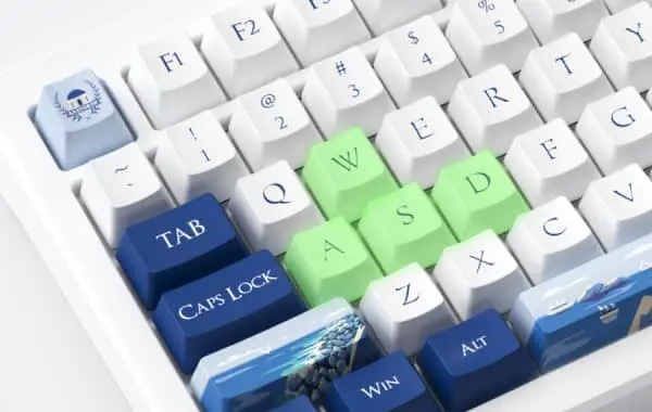 AKKO MOD007B-HE PC Santorini Sakura Pink Magnetic Switch Keyboard - 75%, RGB backlit, USB Type C 8K Hz Polling Rate Rapid Trigger 24 MOD007B PC Santorini XQ CT 1 600x380 1