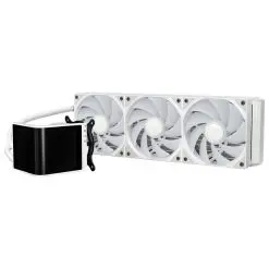 TRYX PANORAMA SE ARGB 360 WHITE AIO Liquid CPU Cooler - 6.5inch curved screen, 360mm radiator, Asetek Adela pump, 3x ARGB Gen2 Fans 13 PANORAMA SE ARGB 360 WHITE pic 6