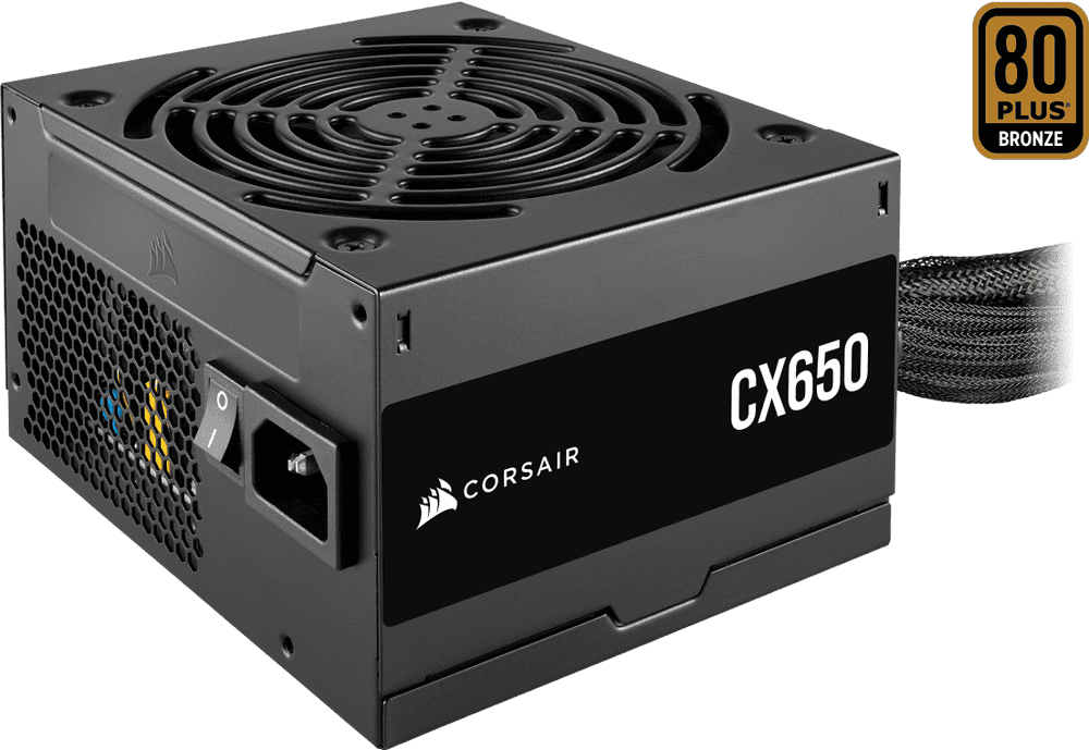 CORSAIR CX Series™ CX650 ATX PSU - 650 Watts, 80 PLUS Bronze, ATX12V 2.31 29 Panel2 image 1