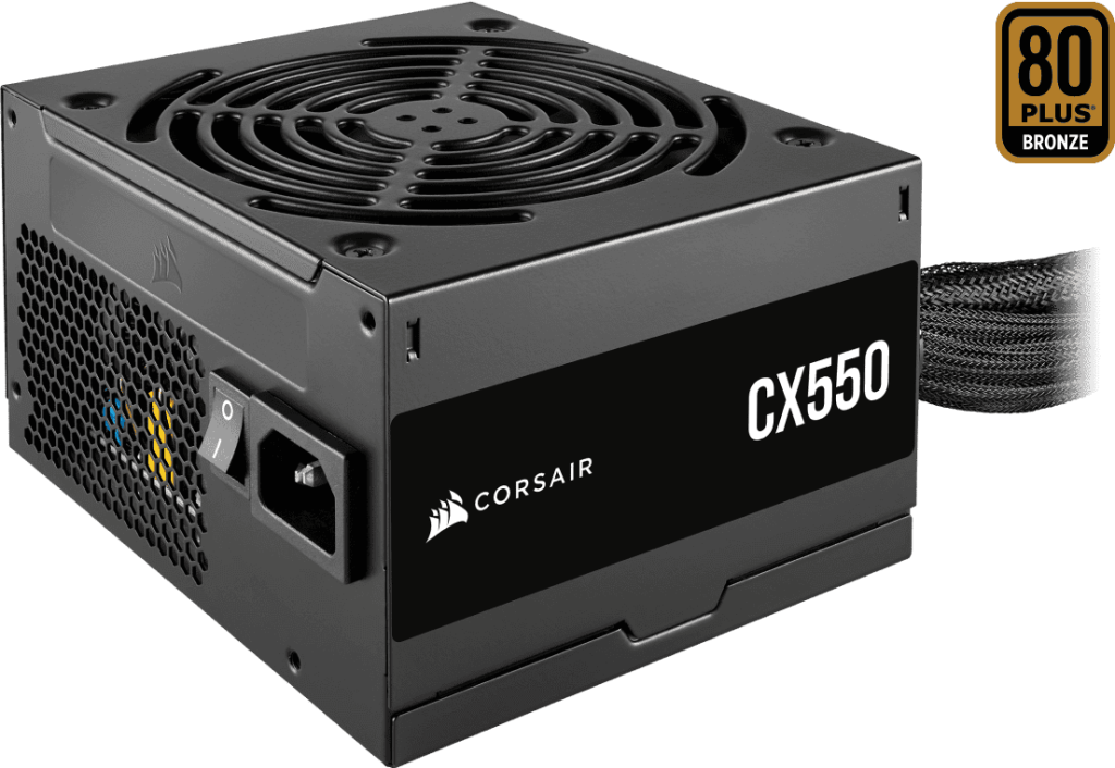 CORSAIR CX Series™ CX550 ATX PSU - 550 Watt 80 PLUS Bronze 27 Panel2 image