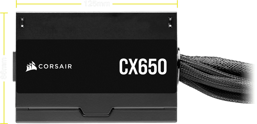 CORSAIR CX Series™ CX650 ATX PSU - 650 Watts, 80 PLUS Bronze, ATX12V 2.31 33 Panel4 image 1