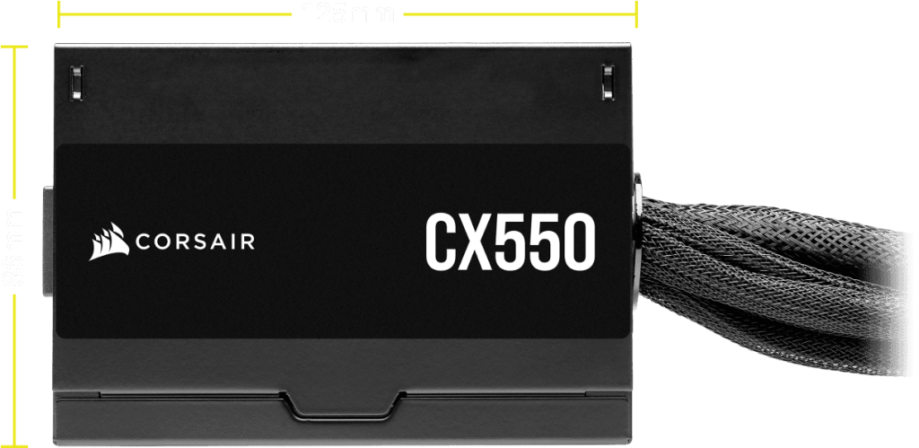 CORSAIR CX Series™ CX550 ATX PSU - 550 Watt 80 PLUS Bronze 31 Panel4 image