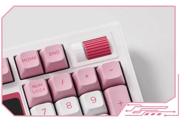 AKKO 5098B Ink Green Keyboard - 98%, TFT LCD screen, Multi-modes, Gasket mount, PBT Dye-Sub Keycaps, Hotswap, 8000mAh 53 Prunus Lannesiana 5098B XQ XT 4 600x406 1