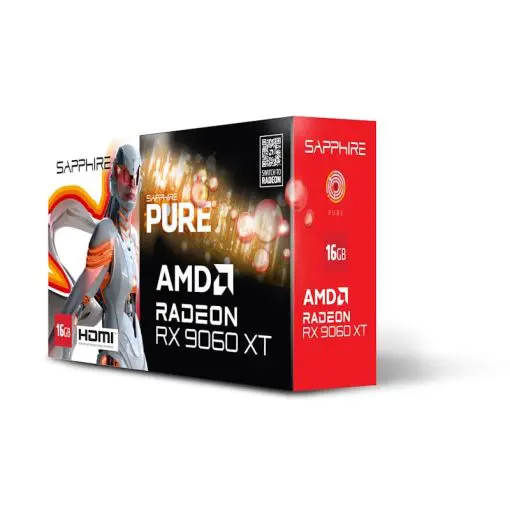 SAPPHIRE PURE AMD Radeon™ RX 9060XT GAMING OC 16GB Graphics Card