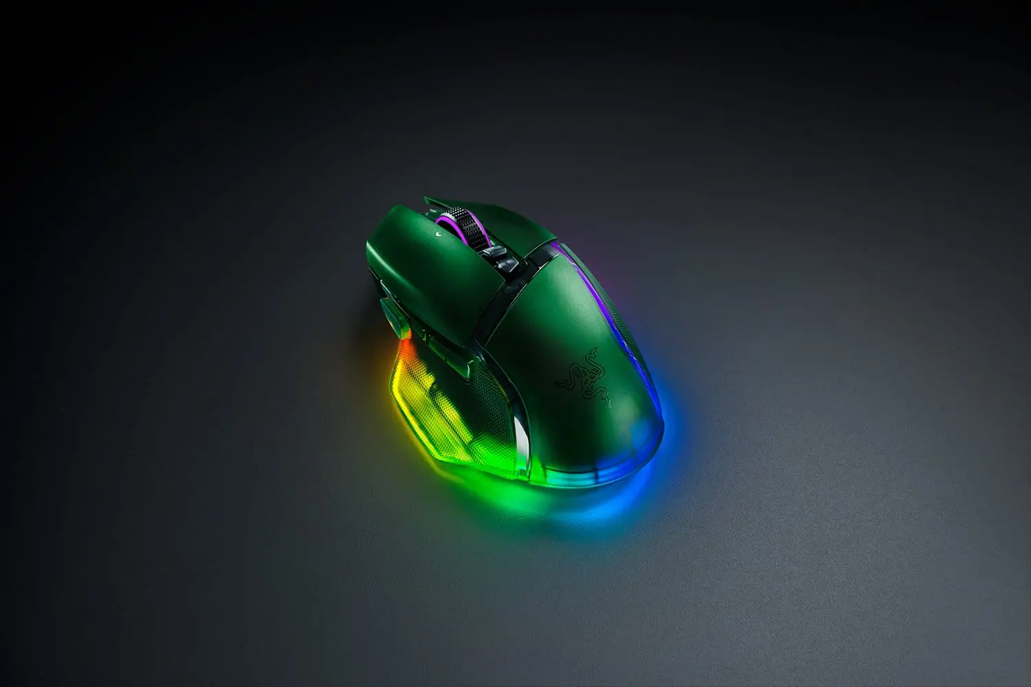 Razer Basilisk V3 Pro 35K Wireless Gaming Mouse - Phantom Green, 35000 DPI, Chroma RGB, HyperScroll Tilt Wheel 40 Razer Basilisk V3 Pro 35K Phantom gal 2