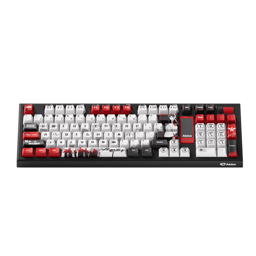AKKO 5098B The King’s Avatar Ye Xiu Keyboard - 98%, TFT LCD screen, Multi-modes, Gasket mount, PBT Dye-Sub Keycaps, Hotswap, 8000mAh