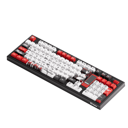 AKKO 5098B The King’s Avatar Ye Xiu Keyboard - 98%, TFT LCD screen, Multi-modes, Gasket mount, PBT Dye-Sub Keycaps, Hotswap, 8000mAh