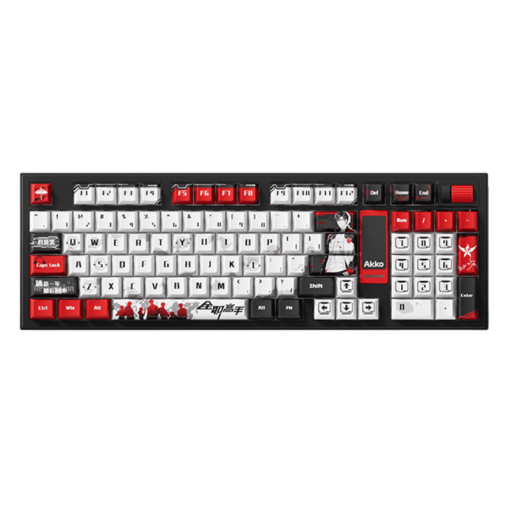 AKKO 5098B The King’s Avatar Ye Xiu Keyboard - 98%, TFT LCD screen, Multi-modes, Gasket mount, PBT Dye-Sub Keycaps, Hotswap, 8000mAh