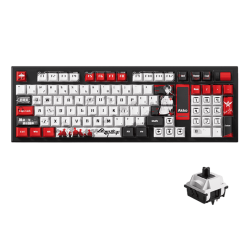 AKKO 5098B The King’s Avatar Ye Xiu Keyboard - 98%, TFT LCD screen, Multi-modes, Gasket mount, PBT Dye-Sub Keycaps, Hotswap, 8000mAh