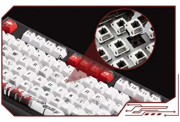 AKKO 5098B The King’s Avatar Ye Xiu Keyboard - 98%, TFT LCD screen, Multi-modes, Gasket mount, PBT Dye-Sub Keycaps, Hotswap, 8000mAh 40 The Kings Avatar 5098B – Ye Xiu XQ XT 1 600x406 1
