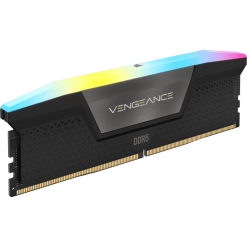 CORSAIR Vengeance RGB 96GB Memory Kit - Black, 96GB (2x48GB) DDR5, 6000MHz, CL36 DDR5 (CMH96GX5M2E6000C36) 13 Vengeance RGB DDR5 2UP BLACK 10