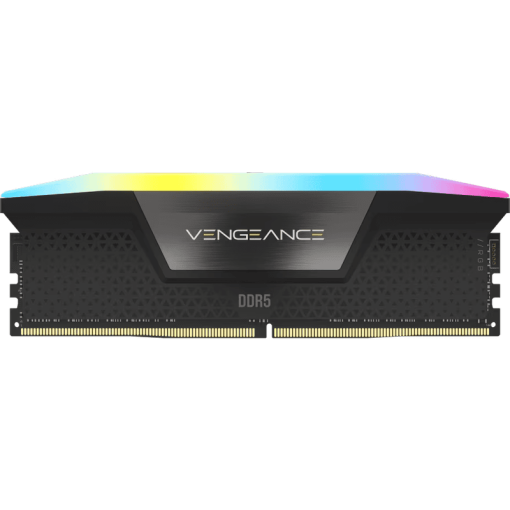 CORSAIR Vengeance RGB 96GB Memory Kit - Black, 96GB (2x48GB) DDR5, 5600MHz, CL40 DDR5 (CMH96GX5M2B5600C40)