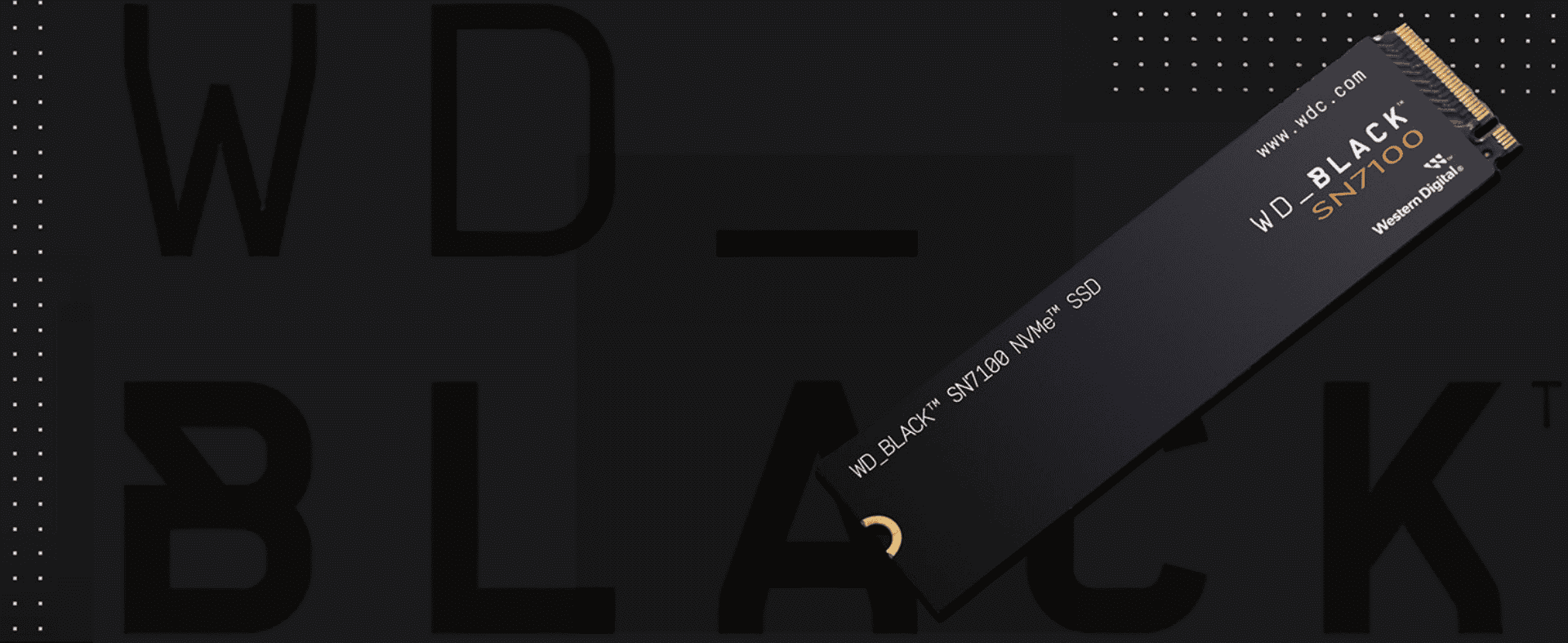 Western Digital WD_BLACK SN7100 500GB (WDS500G4X0E) SSD - M.2 NVMe, PCIe Gen4 x4 5 WD Black SN7100 2 bg