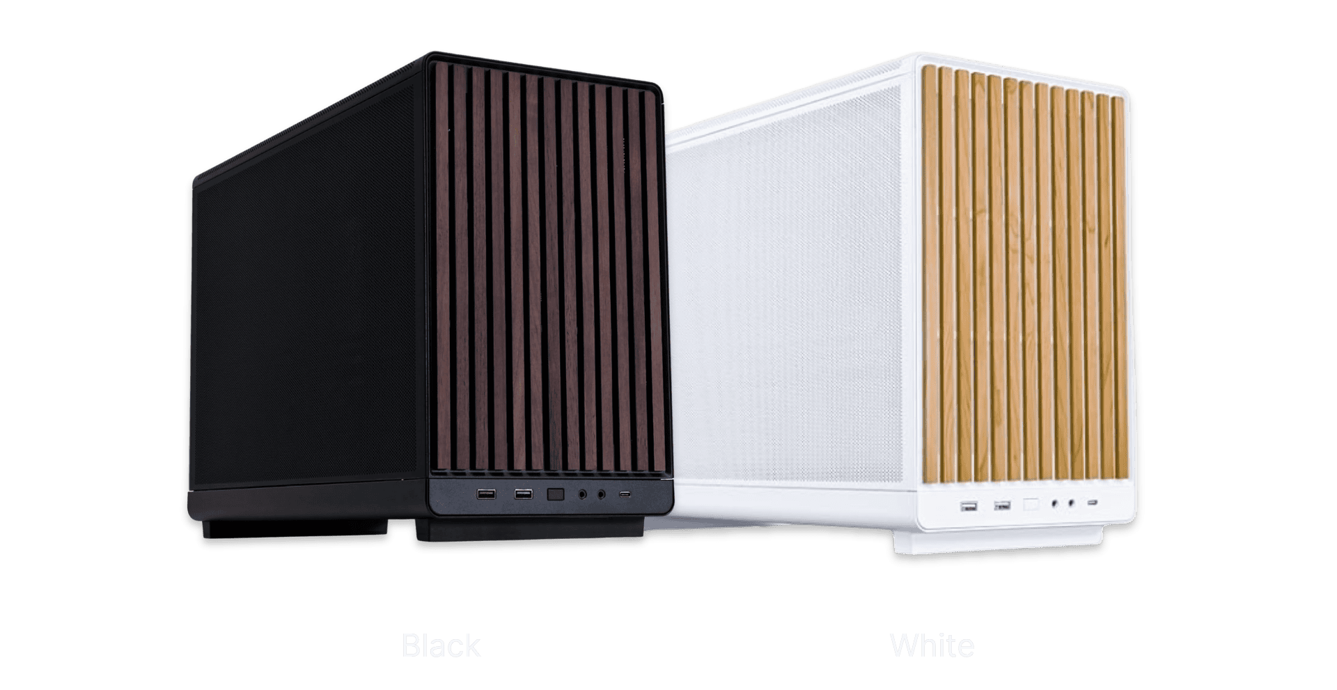 Lian Li DAN A3-mATX - Wood Front & Side Tempered Glass Panel Edition, M-ATX Case 48 a3 dgw 2color