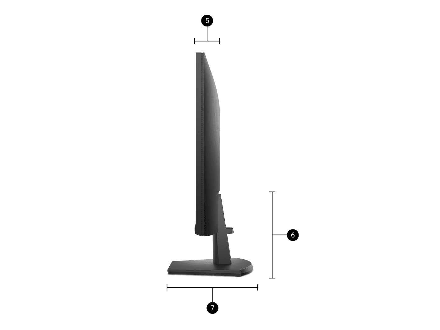 monitor se2425hm dimensions and weight r