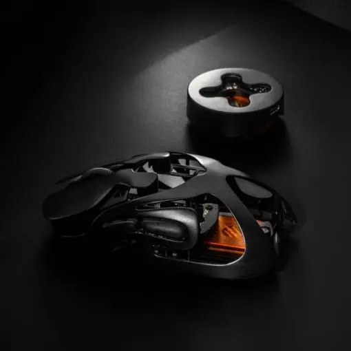ANGRY MIAO AM Infinity Gaming Mouse - 49g, Full Metal, Dual 8K+3950