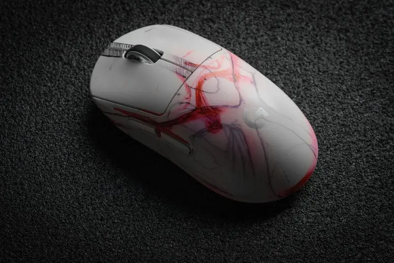 ANGRY MIAO AM Infinity Gaming Mouse - 49g, Full Metal, Dual 8K+3950 47 mouse draft 5