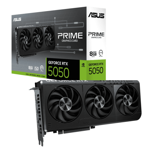 ASUS PRIME GeForce RTX 5050 8GB GDDR6 (PRIME-RTX5050-8G) Graphics Card