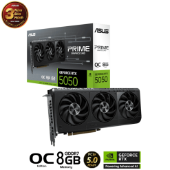 ASUS PRIME GeForce RTX 5050 OC 8GB GDDR6 (PRIME-RTX5050-O8G) Graphics Card