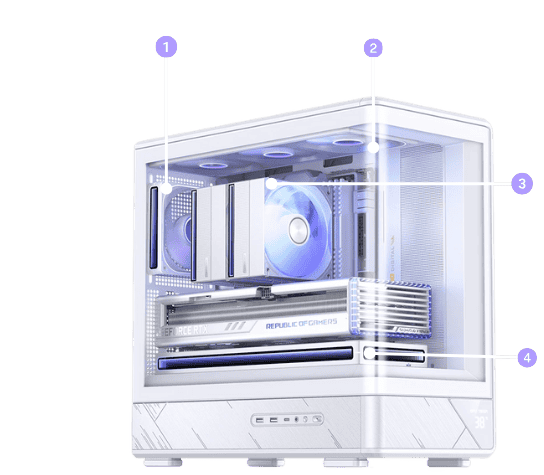 Jonsbo D200 Black One-Piece Glass Panel Micro-ATX Tower Case 48 13 2 1