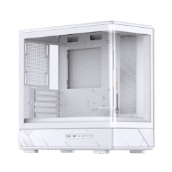 Jonsbo D200 White One-Piece Glass Panel Micro-ATX Tower Case