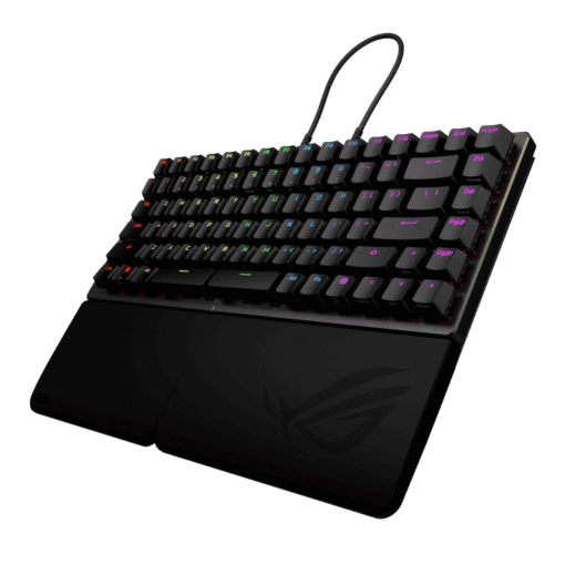 ASUS ROG Falcata Gaming Keyboard – Black, 75%, hot-swappable ROG HFX V2 Magnetic Switches, ROG Hall Sensor, Tri-mode, ROG SpeedNova 8K
