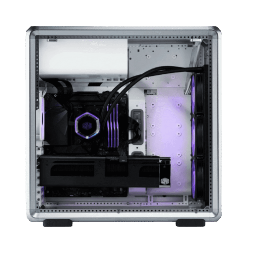 Cooler Master MasterFrame 600 Silver E-ATX Case - Aluminum Frame, Magnetic Side Panels