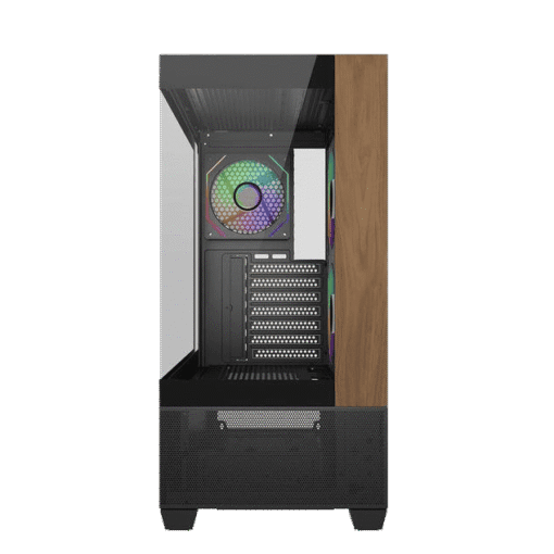 Cooler Master Elite 690 Black Wood Case - 3x 120mm ARGB included