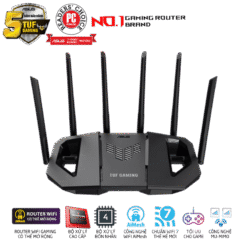 ASUS TUF Gaming BE6500 (TUF-BE6500) WiFi 7 Gaming Router - 688+5764 Mbps, 4x External antenna