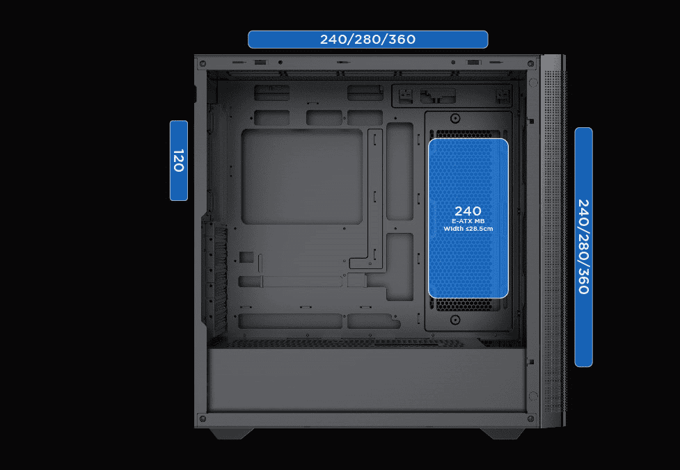 XIGMATEK OSIRIS PRO 4FX (EN46797) Tempered Case - E-ATX, 4x 120m ARGB 30 XIGMATEK OSIRIS PRO 4FX EN46797 page 7