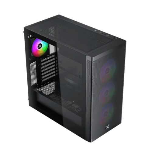 XIGMATEK OSIRIS PRO 4FX (EN46797) Tempered Case - E-ATX, 4x 120m ARGB