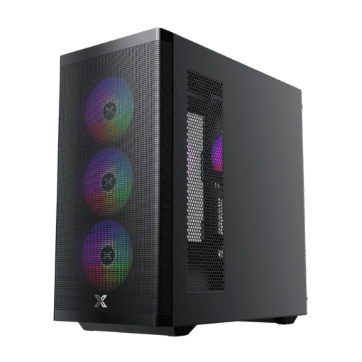 XIGMATEK OSIRIS PRO 4FX (EN46797) Tempered Case - E-ATX, 4x 120m ARGB