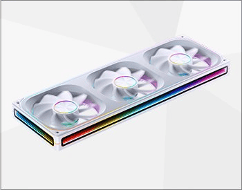 JONSBO ZA-360B Fan Case - 3in1, 120mm PWM 3Pin ARGB, 4-Sides Infinity Mirror 27 2 2