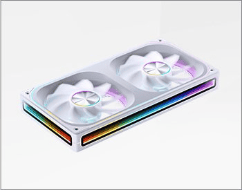 JONSBO ZA-360B Fan Case - 3in1, 120mm PWM 3Pin ARGB, 4-Sides Infinity Mirror 29 2 4