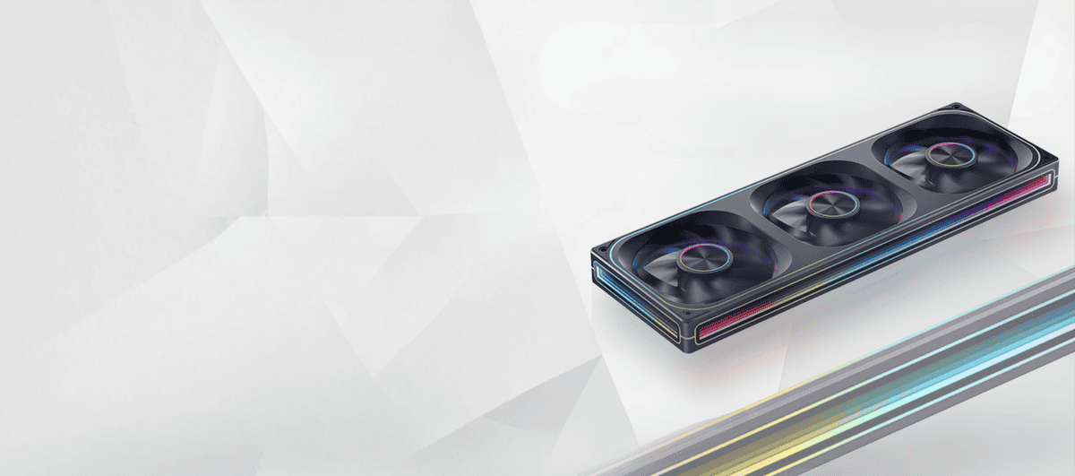JONSBO ZA-360B Fan Case - 3in1, 120mm PWM 3Pin ARGB, 4-Sides Infinity Mirror 32 3 2