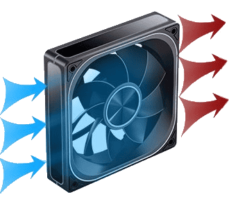 JONSBO ZA-360B Fan Case - 3in1, 120mm PWM 3Pin ARGB, 4-Sides Infinity Mirror 45 5 3