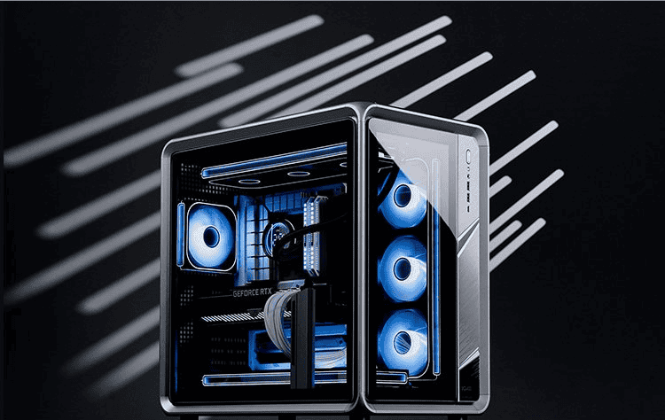 JONSBO ZA-360B Fan Case - 3in1, 120mm PWM 3Pin ARGB, 4-Sides Infinity Mirror 47 7 2