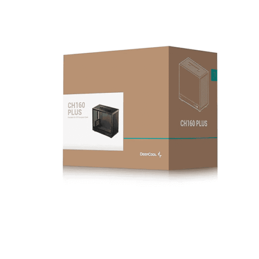 DEEPCOOL CH160 Plus Black Portable High Airflow M-ITX Case