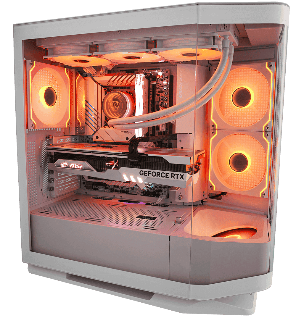 Cougar FV270 RGB Black Mid-Tower E-ATX Gaming Case - 4 Pre-installed Fans, BTF MB support 51 FV270 RGB section 04 1