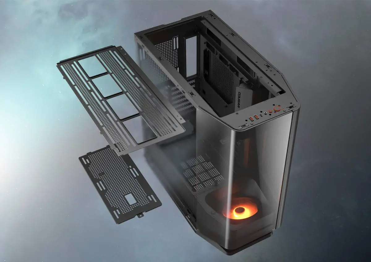 Cougar FV270 RGB Black Mid-Tower E-ATX Gaming Case - 4 Pre-installed Fans, BTF MB support 62 FV270 section 05 2 2048x1448 1