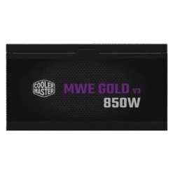 Cooler Master MWE Gold 850 V3 ATX 3.1 Full Modular PSU - 850 Watts, 80 plus Gold, 12V-2x6 cable