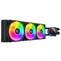 Cougar POSEIDON ELITE ARGB 360 AIO Liquid CPU Cooler - Black, 3x 120mm ARGB Fans 9 Poseidon Elite ARGB pic 1